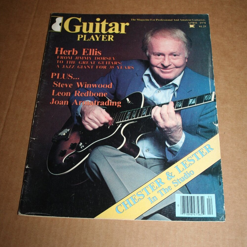Guitar Player Chester & Lester In Studio April 1978 Magazine